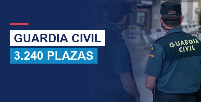 Convocatoria Guardia Civil 2026: 3.240 plazas para Cabos y Guardias