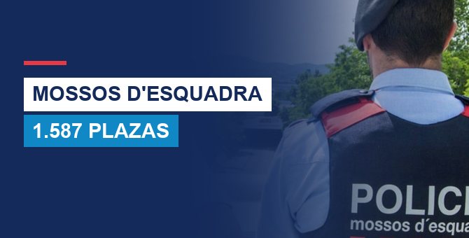 Convocatoria Mossos d'Esquadra 2026: 1.587 plazas